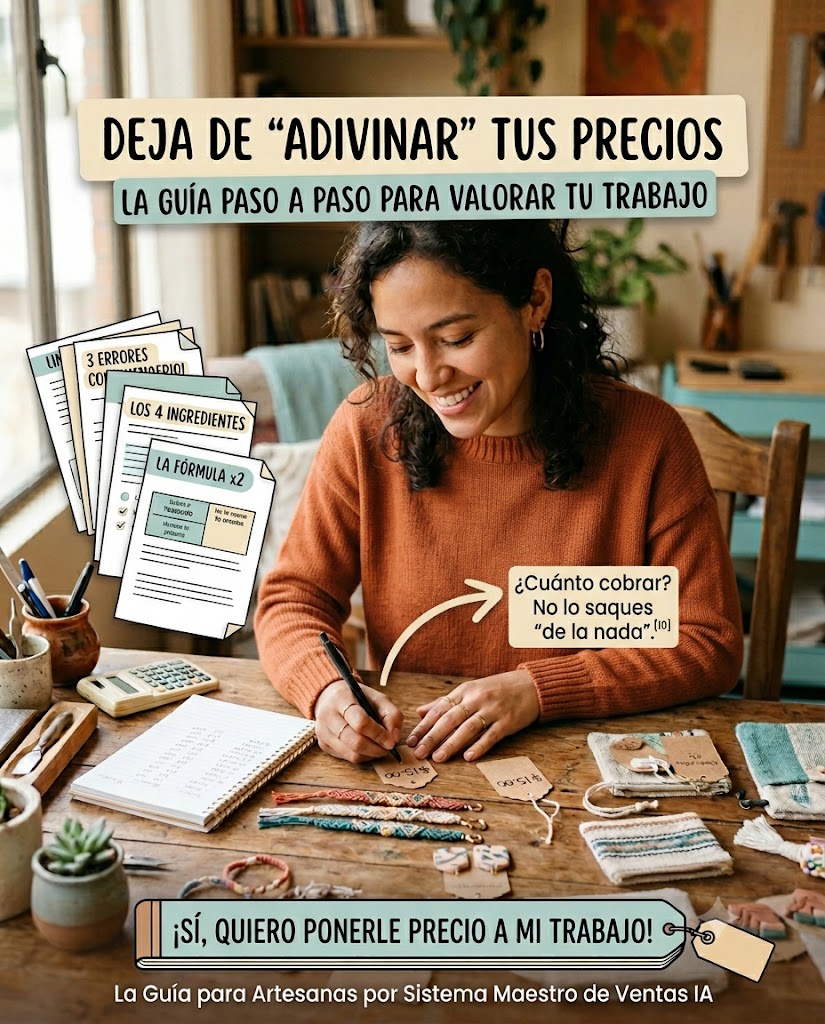 Ponle Precio a Tu Trabajo - Guía para Artesanas